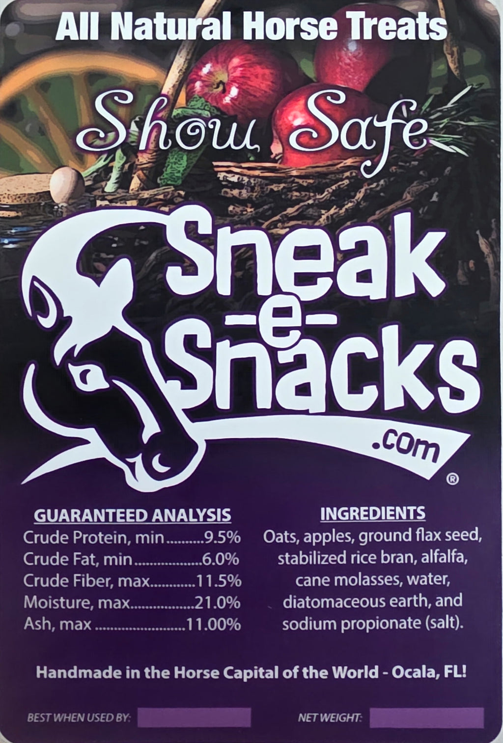 Show Safe Horse Treats - Large Bag 5lbs