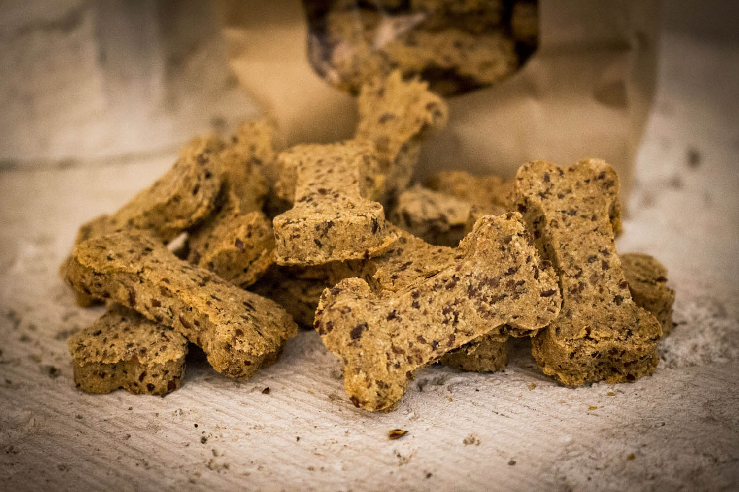 Peanut Budder Dog Treats - Medium Bag 3 lbs